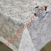 040 C SILVER Клейонка LACE / Ажур 1,32*22м