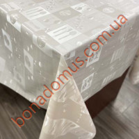 8402 Клейонка ПВХ на тканинній основі однотонна карбована 1,40*20м