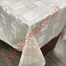 8402 Клейонка ПВХ на тканинній основі однотонна карбована 1,40*20м