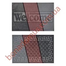 Килимок з тисненням (Velour) 45*75 (48 од/2д/3 кольори)