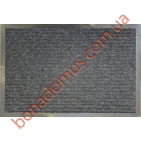 Килимок подвійна смуга №3 (Double stripe Black+White) №001 розмір 60*90 (16од)